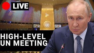 High-level UN Security Council meeting on Ukraine