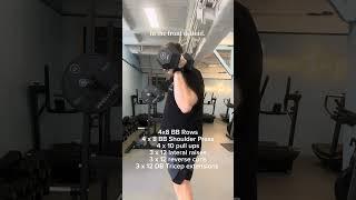 Back, Shoulders & Arms Blast!