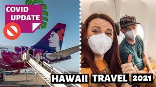 FLYING TO MAUI IN 2021 // Hawaiian Airlines  // Covid -19 Requirements Step by Step guide