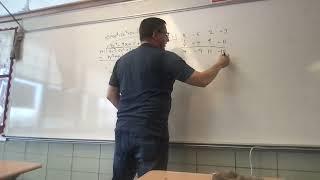 Algebra 2 Semester 1 Exam Review Lecture Part 3