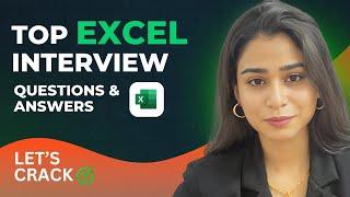 Top Excel Interview Questions and Answers for Beginners !!