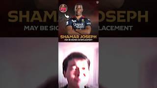 Shamar Joseph may be replaced in rcb#1k #viral #youtube #cricket #cric #rcb #ipl #icc