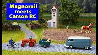 Meine Modellbahn Traumanlage: Magnorail meets Carson RC