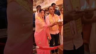 Smt. Kusum Yadav Ji, Mayor - Jaipur Heritage, visited Gupt Vrindavan Dham and celebrated Deepotsav.