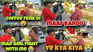 MUNH PAR COFFEE FENK DI ||MAAF KARDO  MAD GIRL FIGHT WITH ME ||@sam..vlogs786 Ducati bike