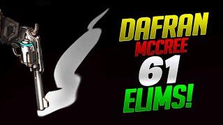 Dafran Mccree 61 Elims! - Overwatch