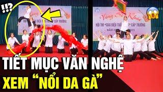 Mãn nhãn tiết mục VĂN NGHỆ của học sinh lớp 12, dân mạng xem xong TẤM TẮC khen ngợi |Tin Nhanh 3Phút