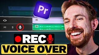 Your Videos Can Now Sound PRO!  | How to Insert & Record a Voice Over in Premiere Pro (FAST & EASY)