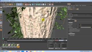 Cinema 4D -  Ivy Grower plugin tutorial