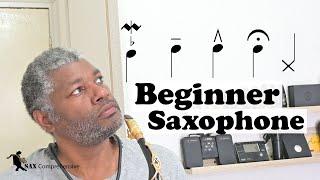 Learn to read saxophone sheet music