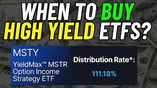 When Is The BEST Time To BUY High Yield ETFs? (Time To Buy MSTY?)