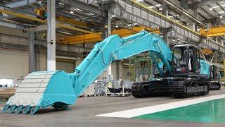 Kobelco Excavators Production In Japan  - Factory Tour