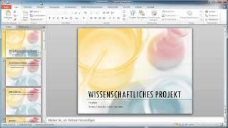 Powerpoint 2010 - Präsentation mit Kennwort schützen