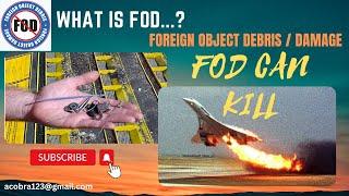 What Is Foreign Object Damage (FOD) | Why Does FOD Matter?, #FOD_can_kill