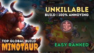 EASY RANKED WITH MINOTAURMINOTAUR GAMEPLAYMINOTAUR BEST BUILD 2023TOP GLOBAL MINOTAUR BUILD