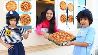 Shfa has pizza Shop at home and police put ghazel in jail