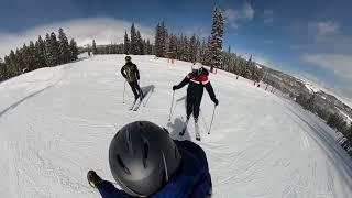 DOWNHILL COLUMBIA RUN AT  BRECKENRIDGE , COLORADO MARCH 11 2022