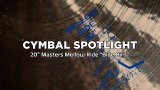 PAISTE CYMBALS - 20" Masters Mellow Ride "Blue Bird"