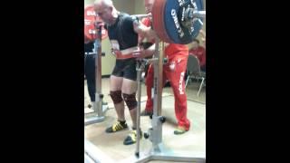 Jaroslaw Olech 320kg Squat (warm-up)