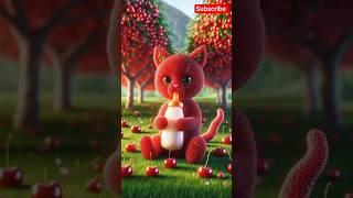 “Cherry Baby Cat Walking with a Milk Bottle Is the Cutest Thing You’ll See Today!”#dudidudidamdam