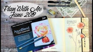 PLAN WITH Me | Bullet Journal | June 2019