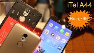 ITEL A44 Unboxing, Hands On, Features including camera fun elements