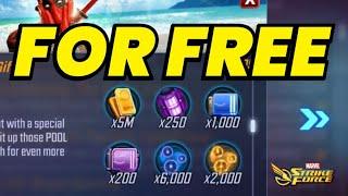 INSANE FREE GOLD, POWER CORES, & TRAINING! STRIKE STORE! DO NOT MISS OUT 2024 | Marvel Strike Force