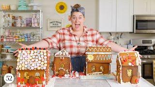 How to Make Gingerbread Houses | Bake It Up a Notch with Erin McDowell