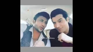 Sharad Malhotra and Zuber k khan Tiktok video ️ | Kasam tere pyaar ki | Rishi and Manpreet fun 