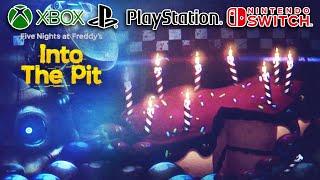 JUEGO EN CONSOLAS y NUEVO PASTEL SECRETO?? | FNaF: INTO THE PIT