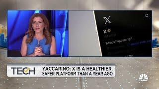 Highlights from X CEO Linda Yaccarino interview