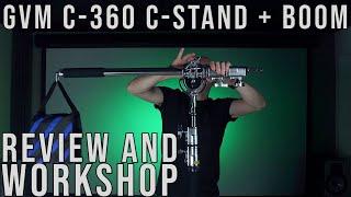 GVM C360 C-Stand + Boom Review And Workshop | Balancing, Safety And Operation