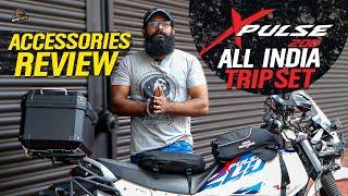 x pulse accessories review | for All india trip | Motohawk