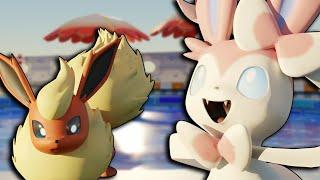 Splash in the pool _ EEVEE Family #8.3 POKEMON 3D ANIMATION