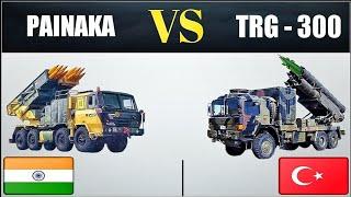 Turkish TRG-300 TIGER VS Indian PINAKA Multiple Rocket Launcher