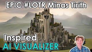 Minas Tirith Inspired Vectorworks AI Visualizer