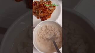 When we lose appetite. How to eat cold rice with fresh kimchi in summer #fresh kimchi