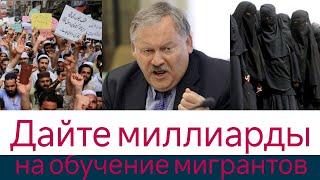 Затулин требует миллиарды на обучение мигрантов