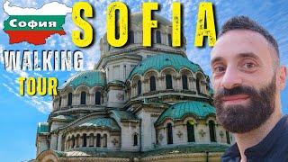 Exploring Sofia, Bulgaria on Foot in 2024 | City Walking Tour - June 2024   | Bulgaria episode #1