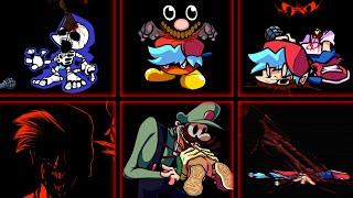 FNF - Mario's Madness V2 - ALL GAME OVER SCREEN
