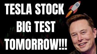  TESLA STOCK BIG TEST TOMORROW!! TSLA, SPY, NVDA, AAPL, QQQ, COIN, AMZN, AMD, & VIX PREDICTIONS! 