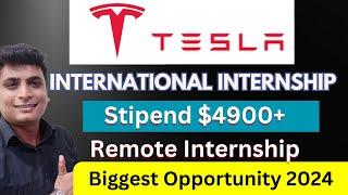 Tesla Internships For College Students | Remote Internship | Tesla Hire intern Online | Elon Musk