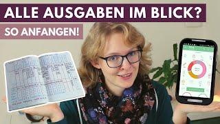 Haushaltsbuch führen: per App, handschriftlich, mit Excel?