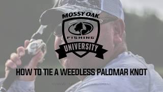 How to Tie a Weedless Palomar Knot - Bill Lowen