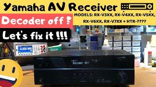 Yamaha Decoder Off