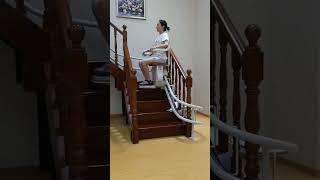 Chair lift for stairs#youtube #youtubeshorts #ytshorts #Exciting creative design