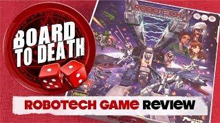 Robotech Attack on SDF1 Board Game Review