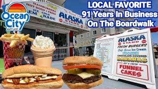 Alaska Stand Food Review / Since 1933 A Ocean City Tradition /Ocean City Maryland