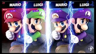 Super Smash Bros Ultimate Amiibo Fights – Request #17514 Mario Bros vs WAHrio bros