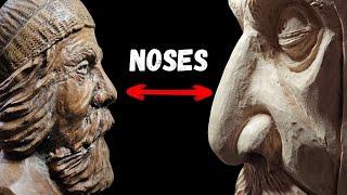 How to Dremel carve a woodspirit Nose